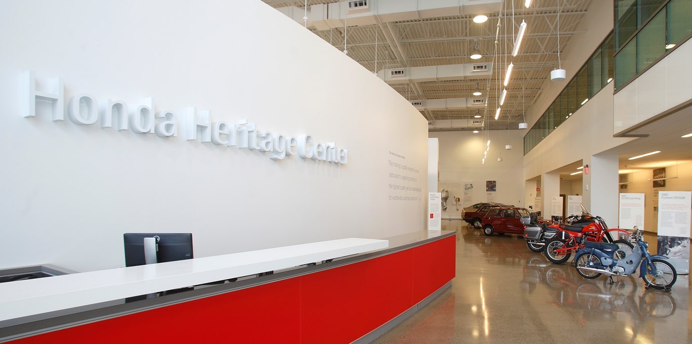 The Honda Heritage Center lobby.