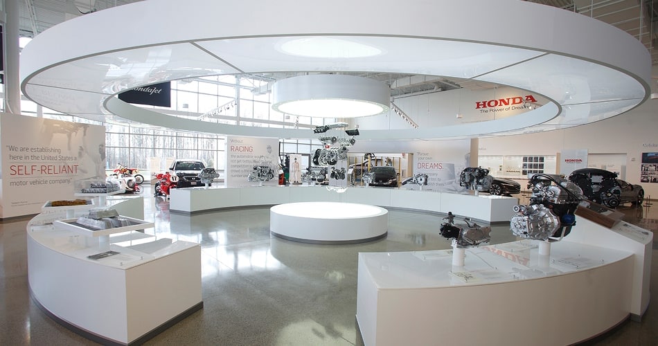 The Honda Heritage Center lobby.
