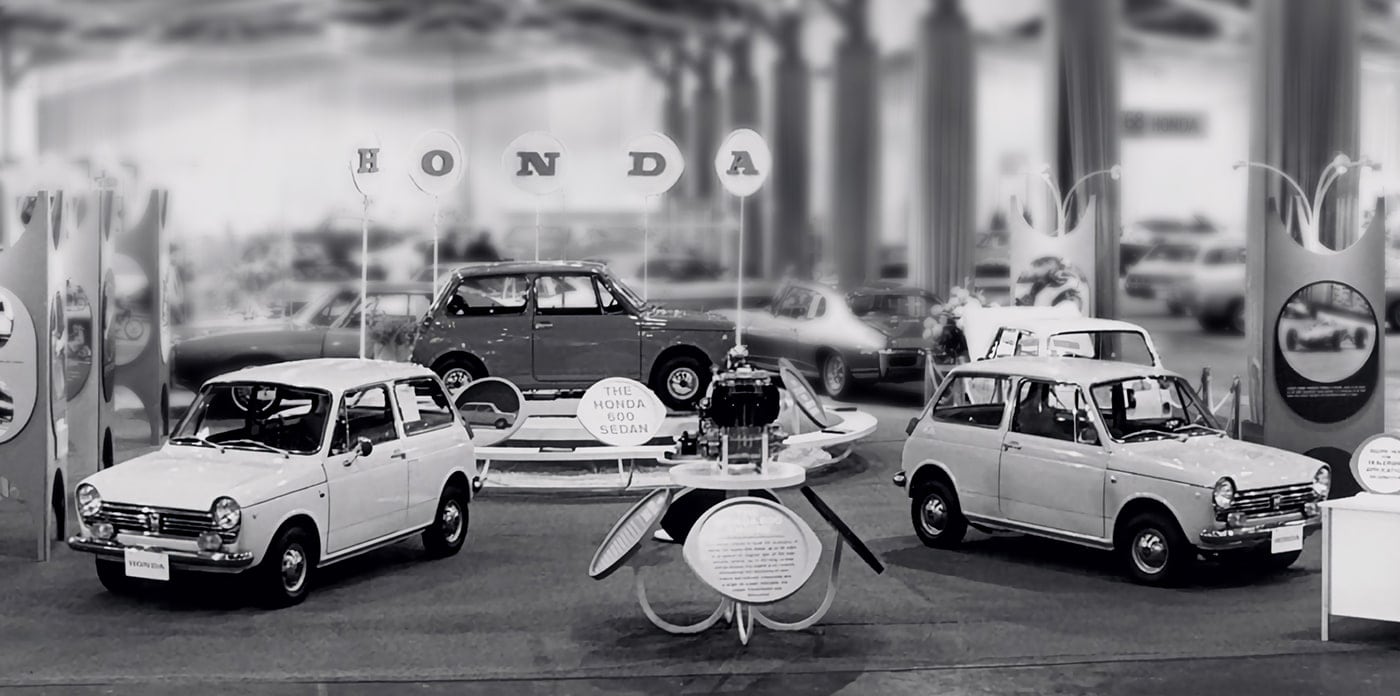 The Honda Heritage Center lobby from the '60s.